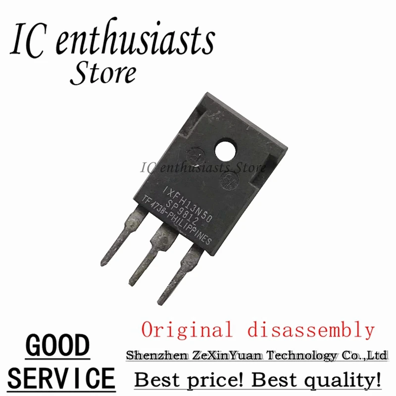 

10PCS IXFH13N50 XFH13N50 TO-247 Original disassembly