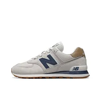 New Balance NB 574 Chaussures de course décontractées à tige basse, avec amorti en tissu, résistantes à l'abrasion, respirantes, ML574LGI 1
