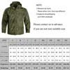 Winter Tactical Sets Men Multi-Pocket Hooded Jackets+Straight Cargo Pant 2 Pcs Suits Camo Waterproof Windproof Tactical Set New 2