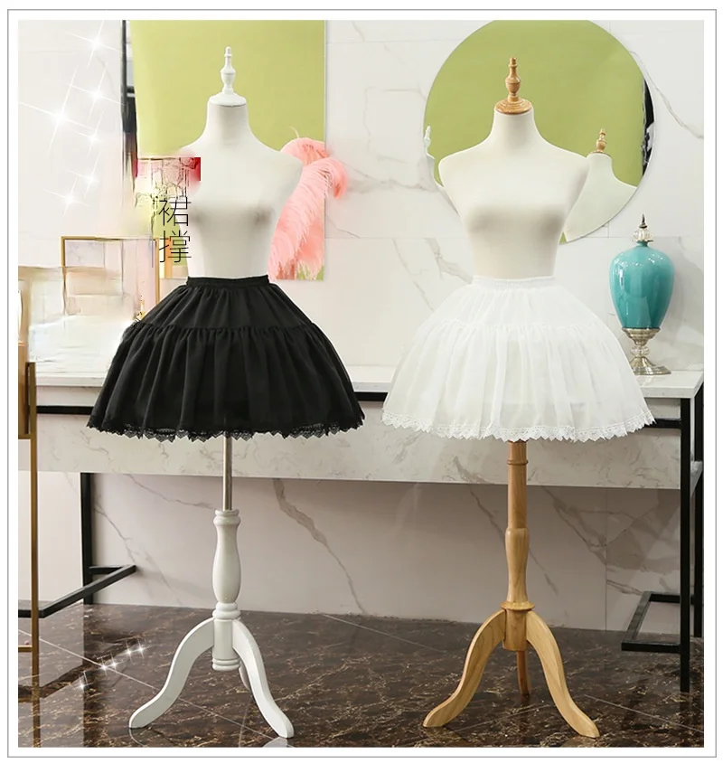 

Lolita Spring/Summer Cool Fishbone Crinoline Adjustable Violence Slip Dress Soft Girl Skirt Cosplay