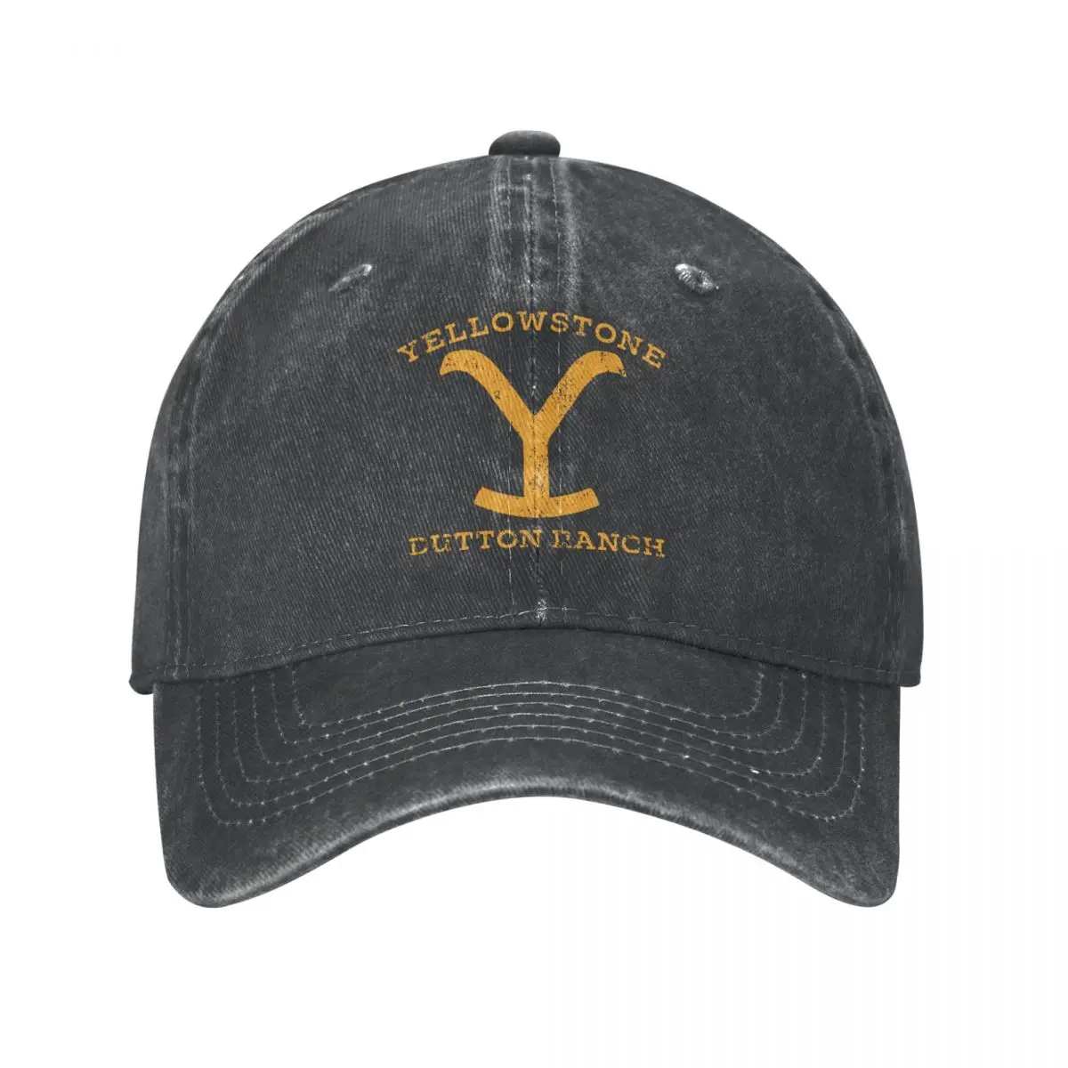 

2022 Vintage Yellowstone National Park Denim Baseball Cap Adjustable Hat Women Visor Cap Spring Summer Classic Casquette