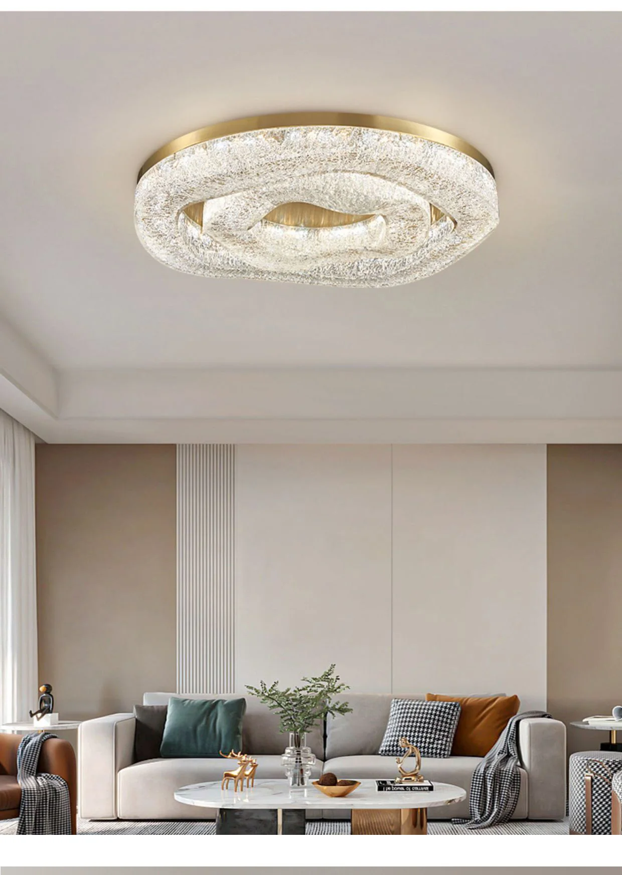 Stylish Copper Chandelier