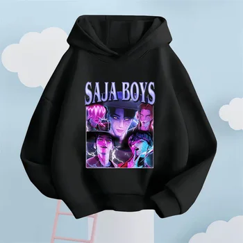 A Global Trendsetter! Saja Boys' Printed Kids' Hooded Sweatshirt Is Incredibly Stylish and Eye-catching. 1
