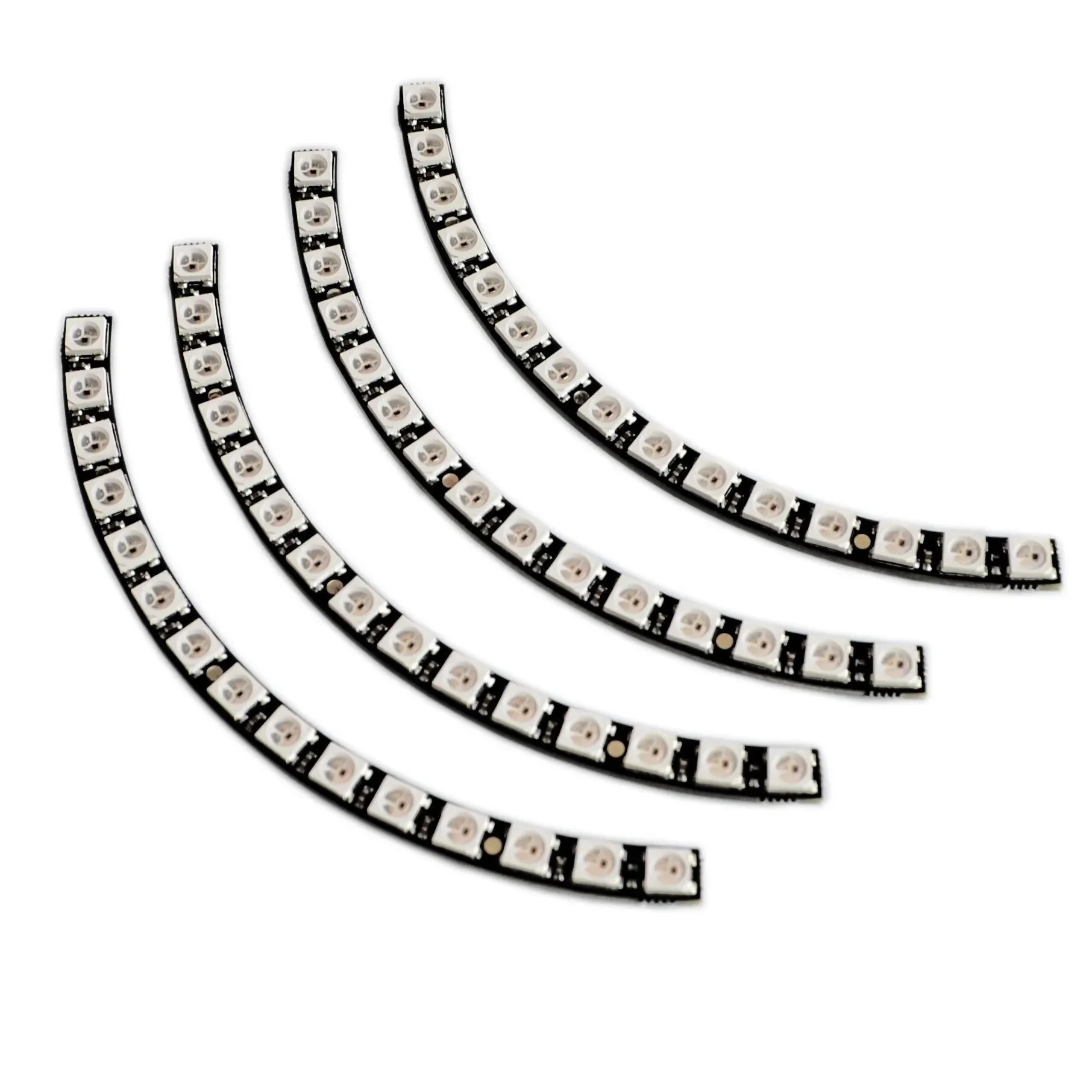 Ultra Bright RGB LED Ring Wall Clock with Integrated Drivers
