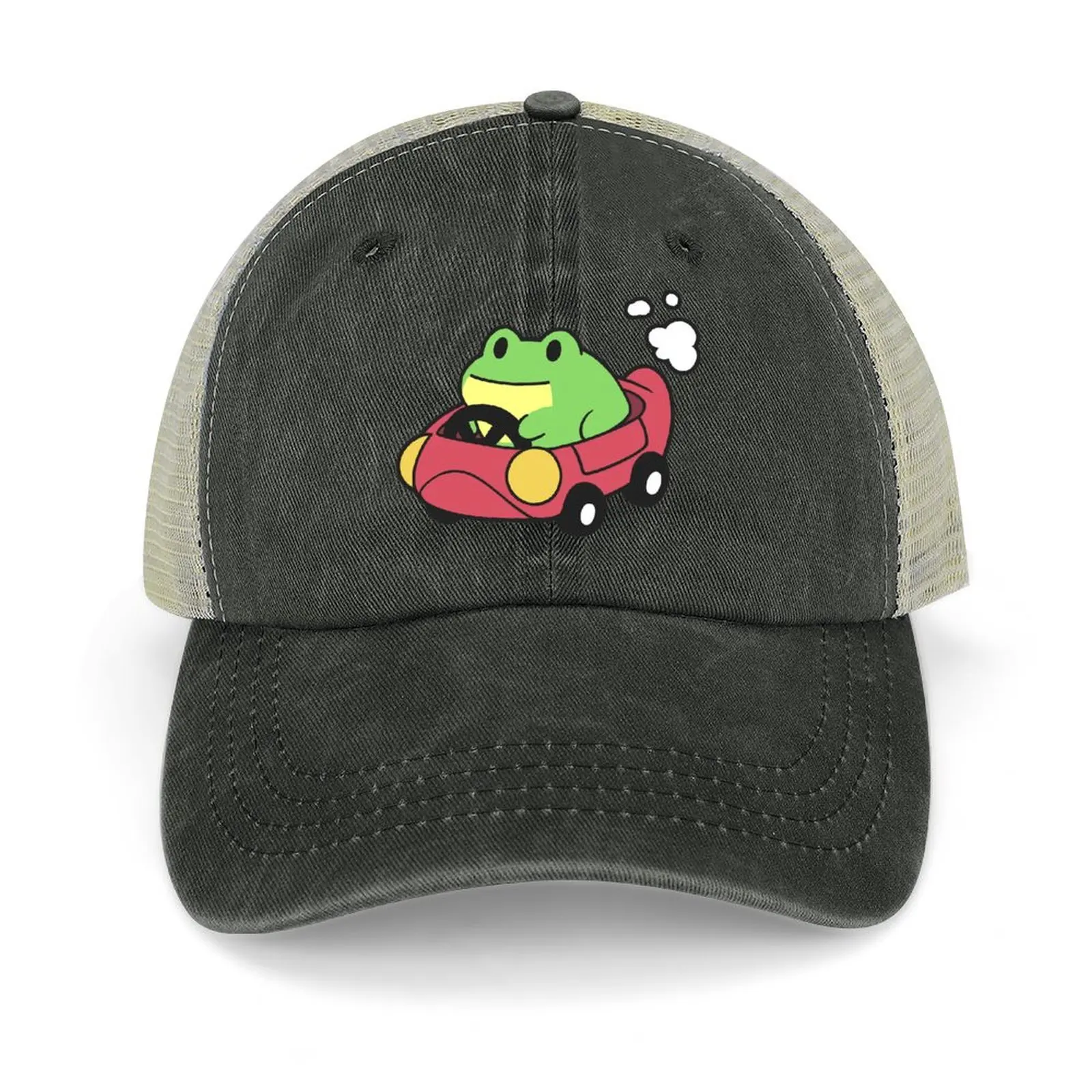 

Mother 3 Car Frog Cowboy Hat hard hat Fluffy Hat For Men Women's