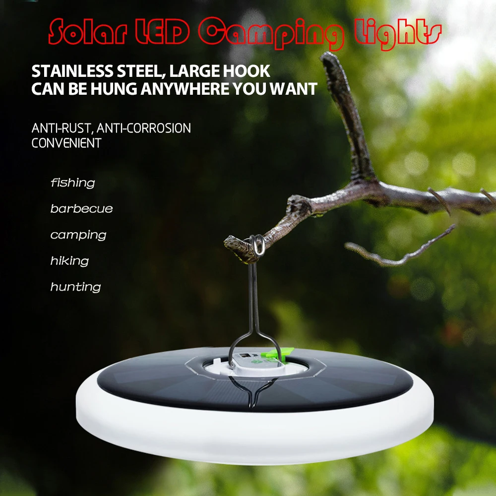 RVL - Road Angel - USB Rechargeable Solar Powered 9-in-1 Survival LED Torch & Power Bank - View #2