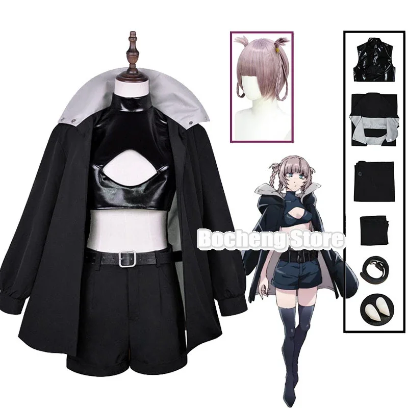 

Anime cosplay Yofukashi no Uta Nazuna Nanakusa Cosplay Call of the Night Costume wig made woman carnival party set