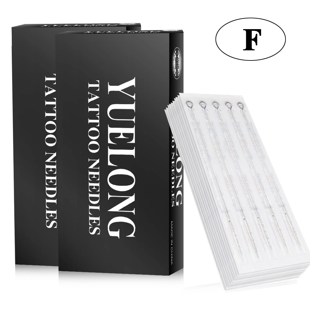 

50/100pcs Assorted Sterilized Tattoo Needles 5/7/9/11/13/15F Professional Tattoo Needle Disposabl Tattoo Permanent Makeup Needle
