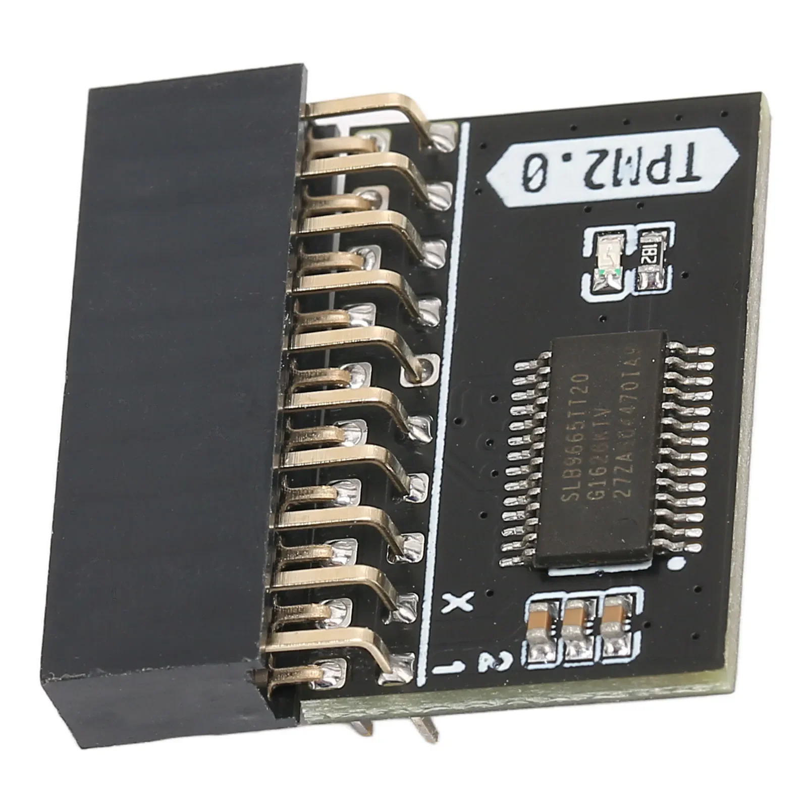 Tpm Security Module Security Module TPM 2.0 Encryption Security Module 20Pin 2 10P Standalone Crypto Processor TPM 2.0 Module For Win11 For Gigabyte ASUS