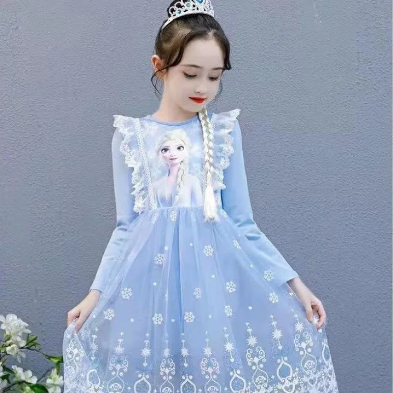 Robe Princesse Elsa Reine des Neiges Fille - Parfaite pour le Rêve