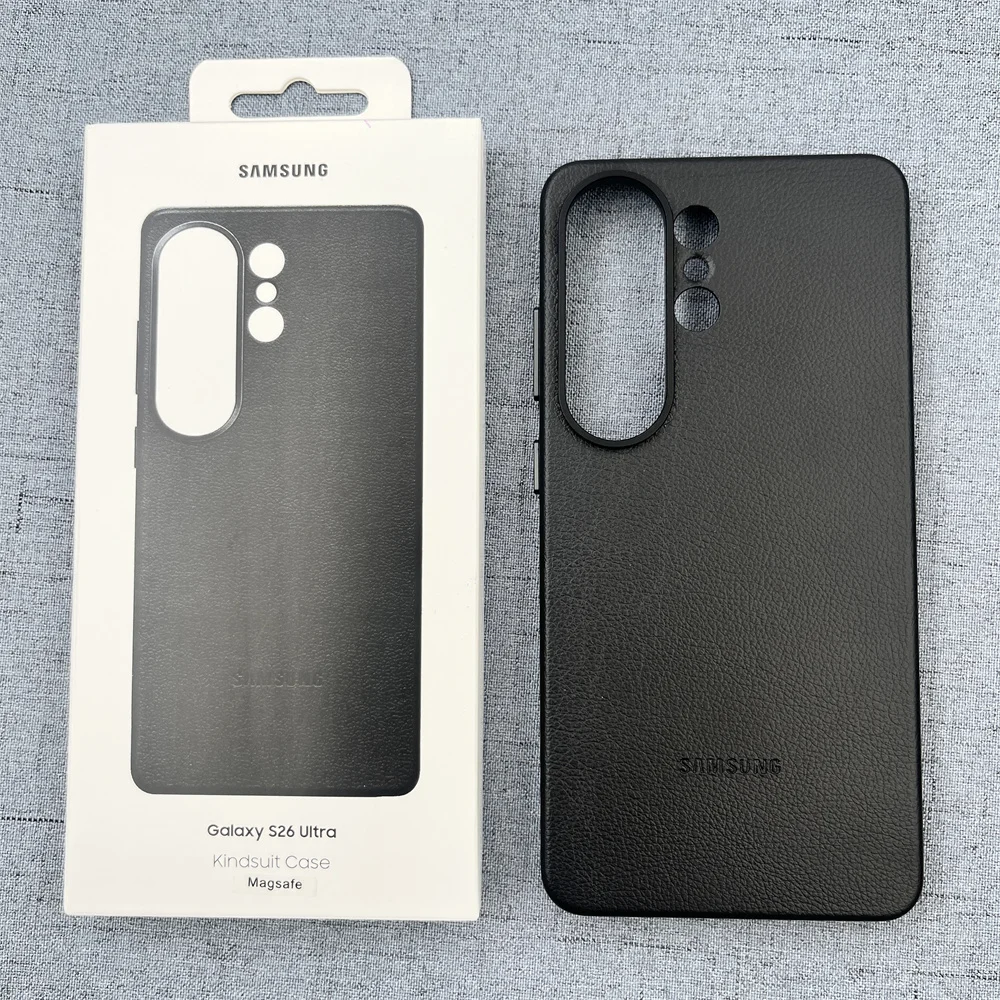 Luxury Leather Magnetic Wireless Charging Protector Shell with Gift Box