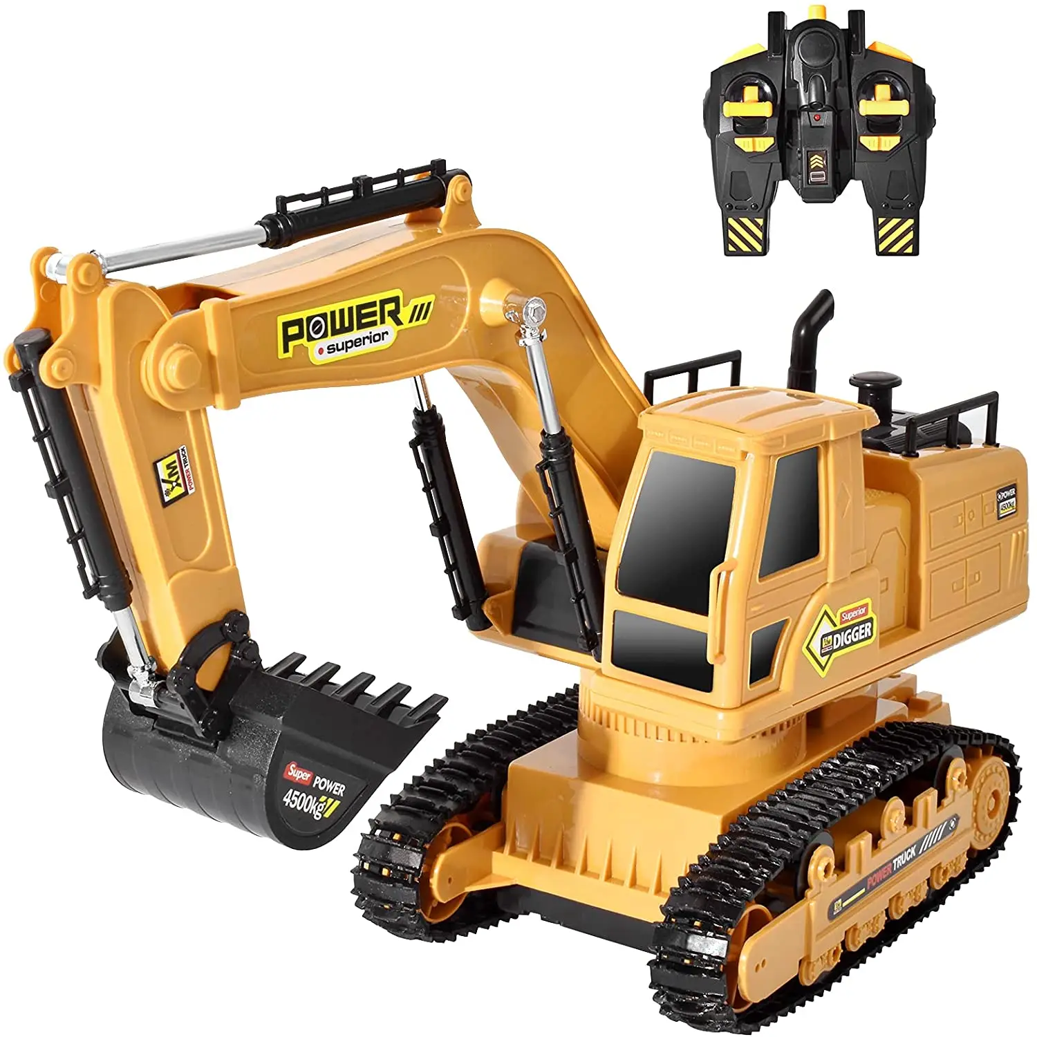 Battery Operated Super Construction Engineering RC Truck Machine Lights Sound UK 
