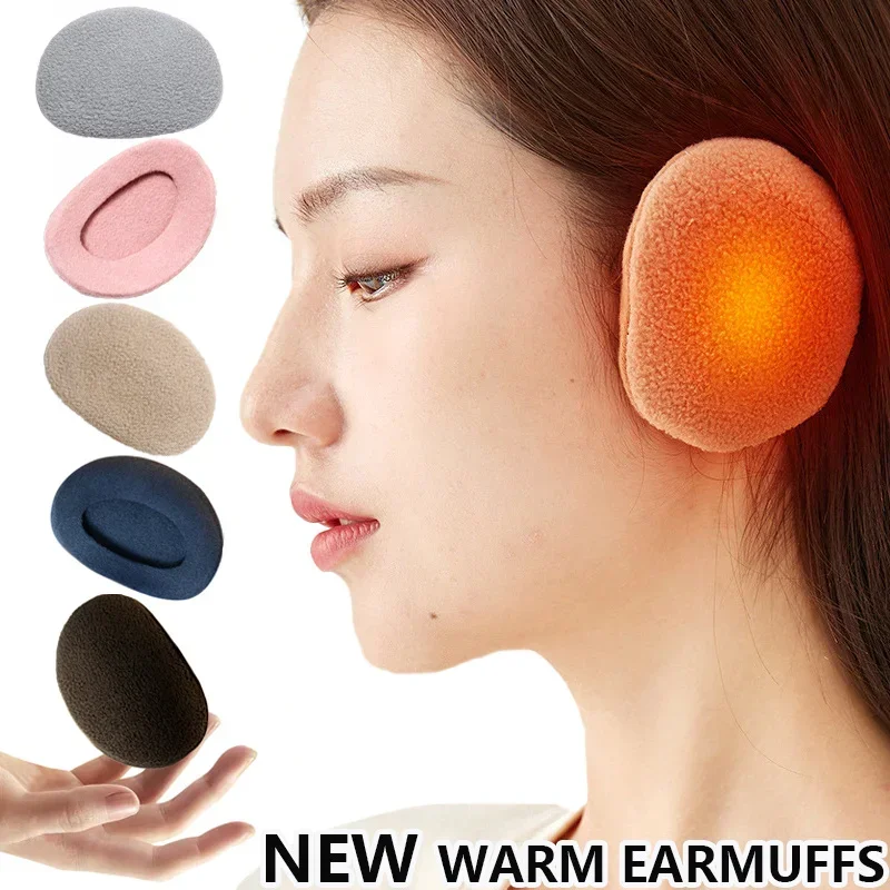 New Men Women Kids Winter Fleece Skiing Ear Cover Cycling Ear Warmers Earmuffs Soft Thick Windproof Protection Warm Earmuffs