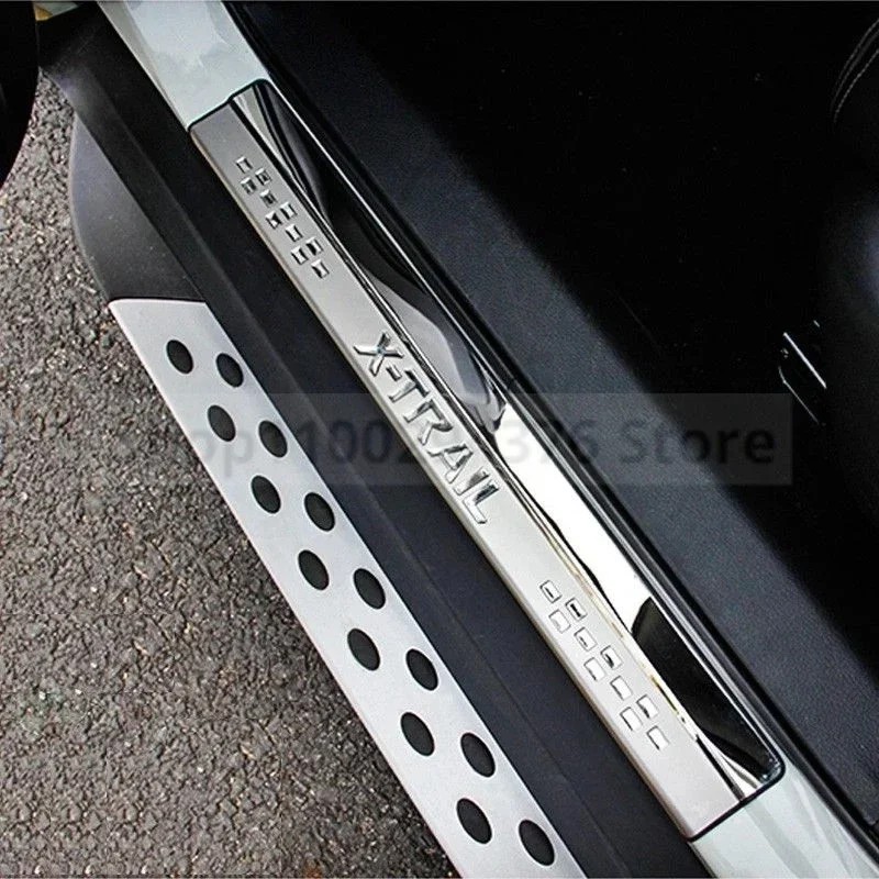 4Pcs Nissan Qashqai J11 Stainless Steel Door Sill Protective Scuff Plates | UK - View #6