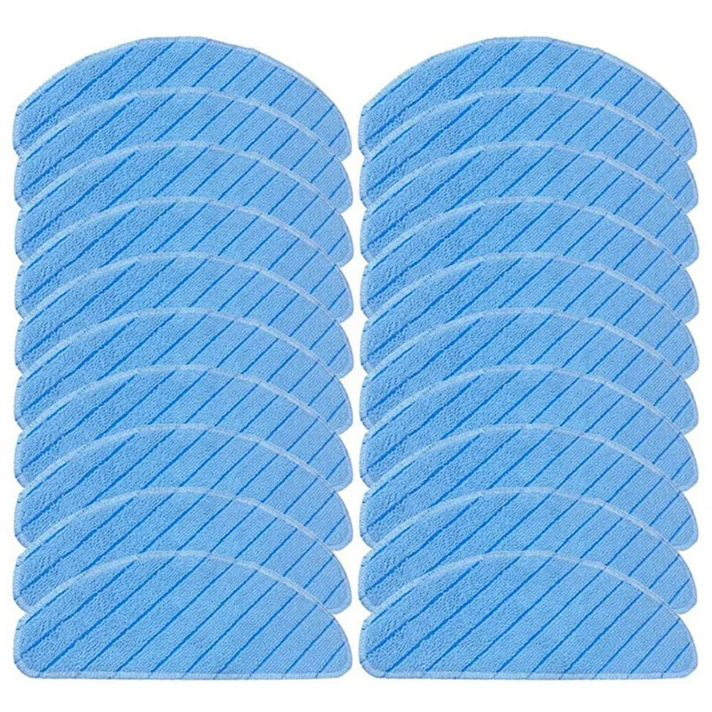 

For Ecovacs Deebot Ozmo T8 AIVI T8 Max T8 T9 T9 AIVI T9 Max T9 Power N8 N9 Washable Mop Cloth Pads Robot Vacuum Cleaner Rags