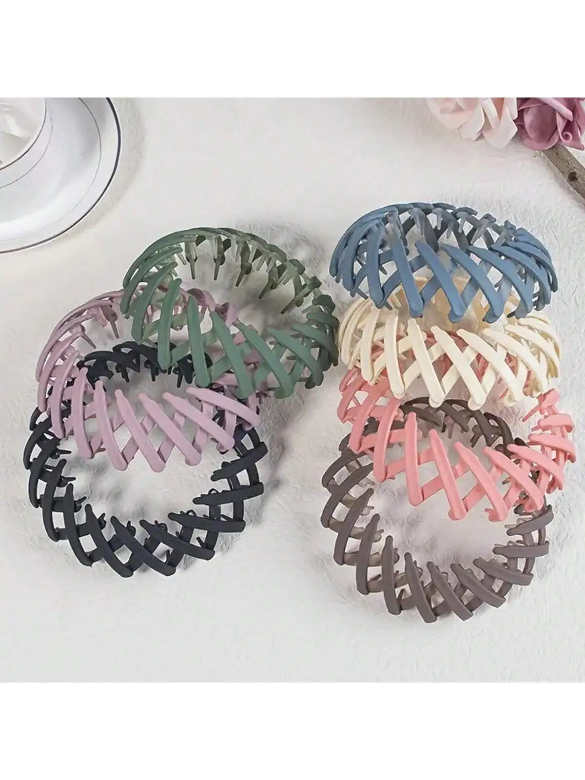 Pinza per capelli nido d'uccello donna, clip coda di cavallo_voghion.com