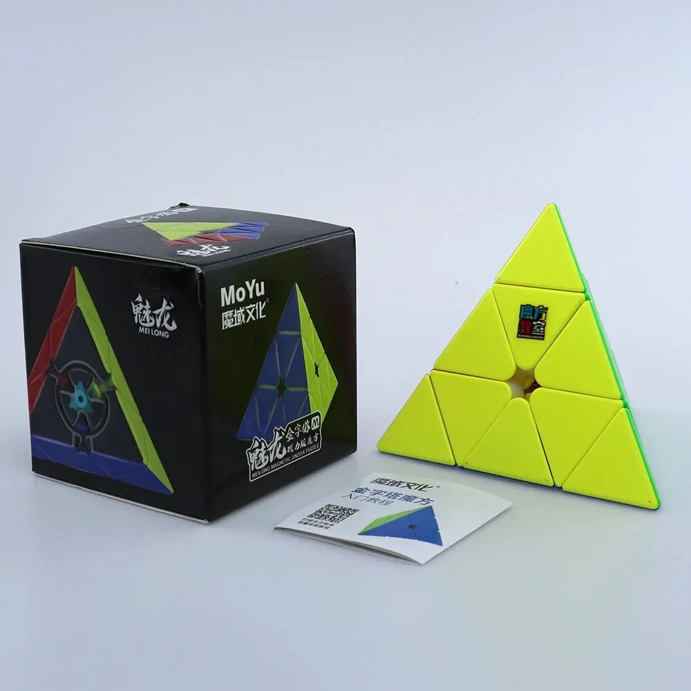 MoYu Meilong Magnetic Series 2x2 3x3 4x4 5x5 Magic Speed Cube Meilong 2M 3M 4M 5M Pyraminx M Fidget Toys Stress Reliever Toy 6