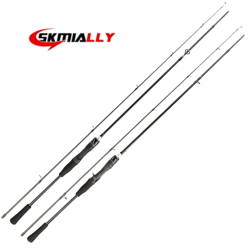 

SKmially Fishing Rod Sensitive Slightly Spinning Casting Tonality L Soft Handle Lure Fishing Rod