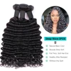 Deep Wave Bundles 3 PCS Natural Color 100% Remy Human Hair Bundles 10-40 Inch 100 Gram Per Bundle Sew In Quick Weave Bundles 4