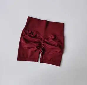 Peach Hip Lifting Sports Shorts Women High Waist and Waist Tightening Slimming Running Hip Speed Drying Three Point Tight Pants - Image 7