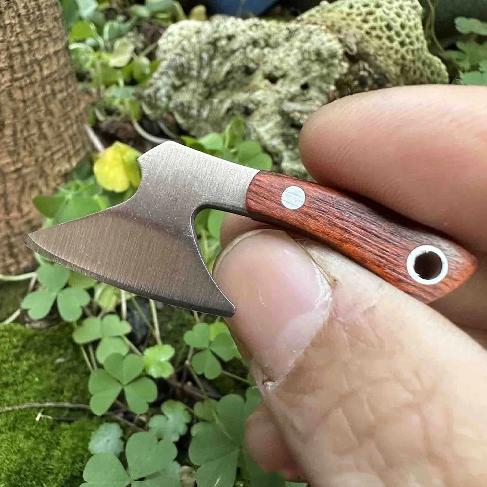 Mini Kitchen Handmade Collection Gift Key Chain Pendant Hatchet Shaped Axe Decor Steel Crafts 5