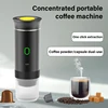 Espresso Coffee Maker ABS Texture Various Color Portable for Car Home and Camping for Coffee Caplet and Powder Brewing 2