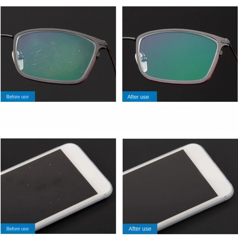 5/10 stücke Wildleder Gläser Sauber Mikrofaser Gläser Reinigung Tuch Für Objektiv Telefon Bildschirm Reinigung Wischen Brillen Zubehör – Detail 6