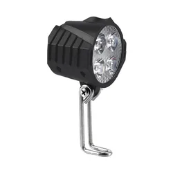 Waterproof Electric Bicycle Headlight and Horn Safety Set (Black)