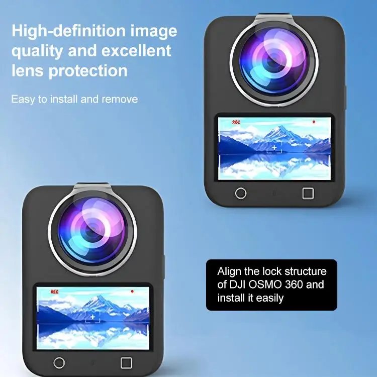 For DJI Osmo 360 PULUZ Lens Guard PC Protective Cover