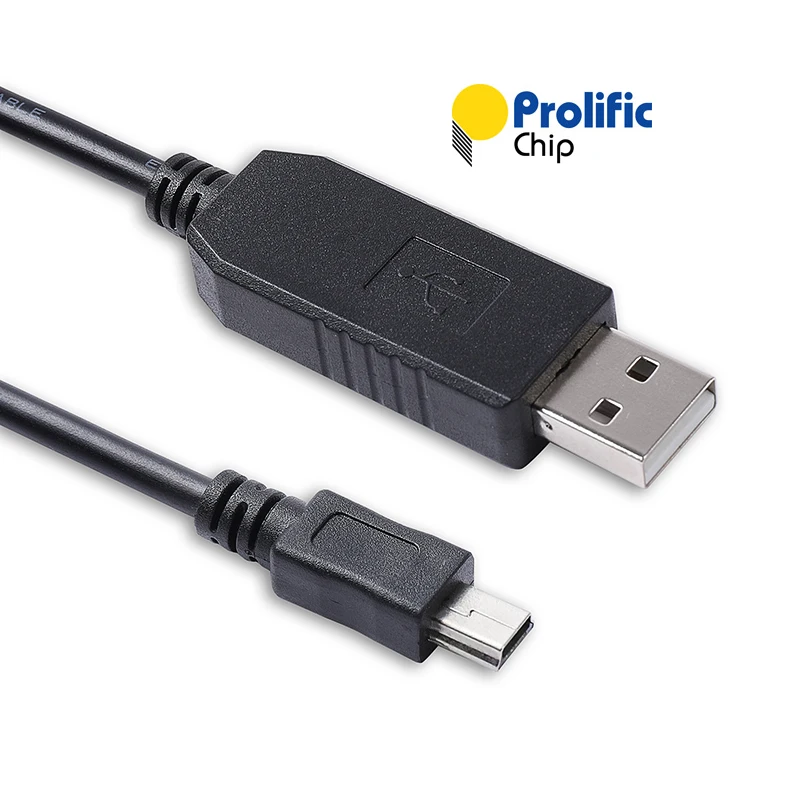 Prolific USB Programming Cable PL2303 Uart TTL to Mini USB for Anytone