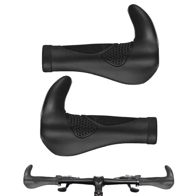 Impugnature Per Manubrio Bici In Gomma Antiscivolo - Ergonomiche Per Mountain Bike E Bambini - Foto 8