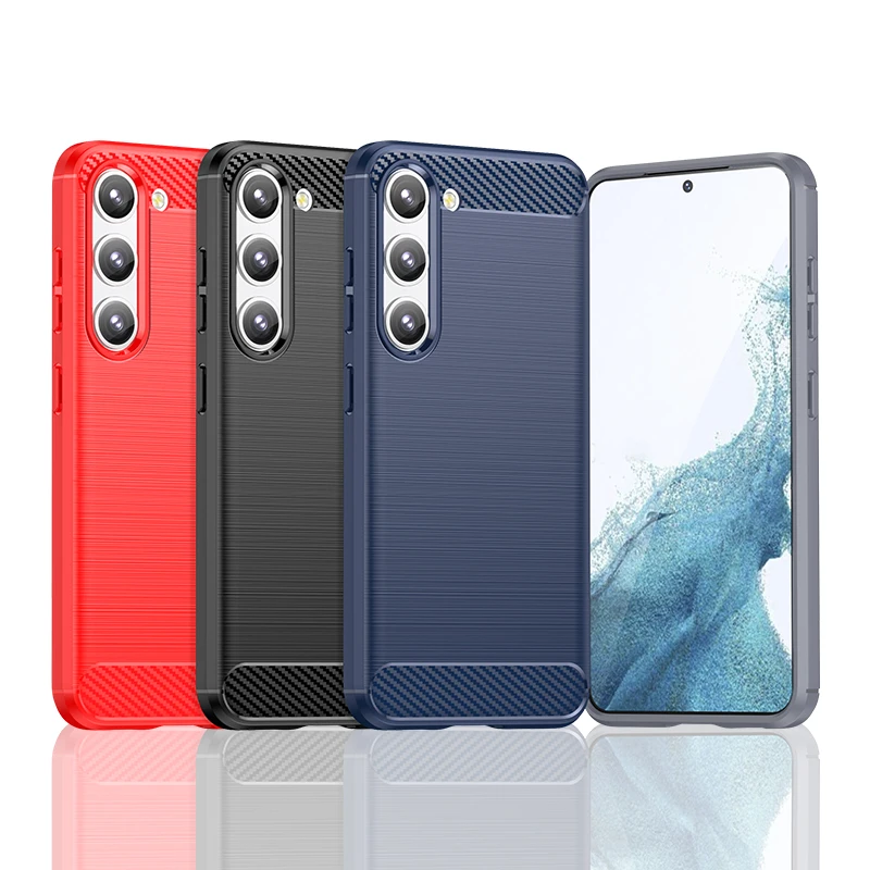 

For Samsung Galaxy S23 Case For Samsung Galaxy S23 S22 Cover Funda Coque Soft TPU Silicone Phone Bumper For Samsung Galaxy S23