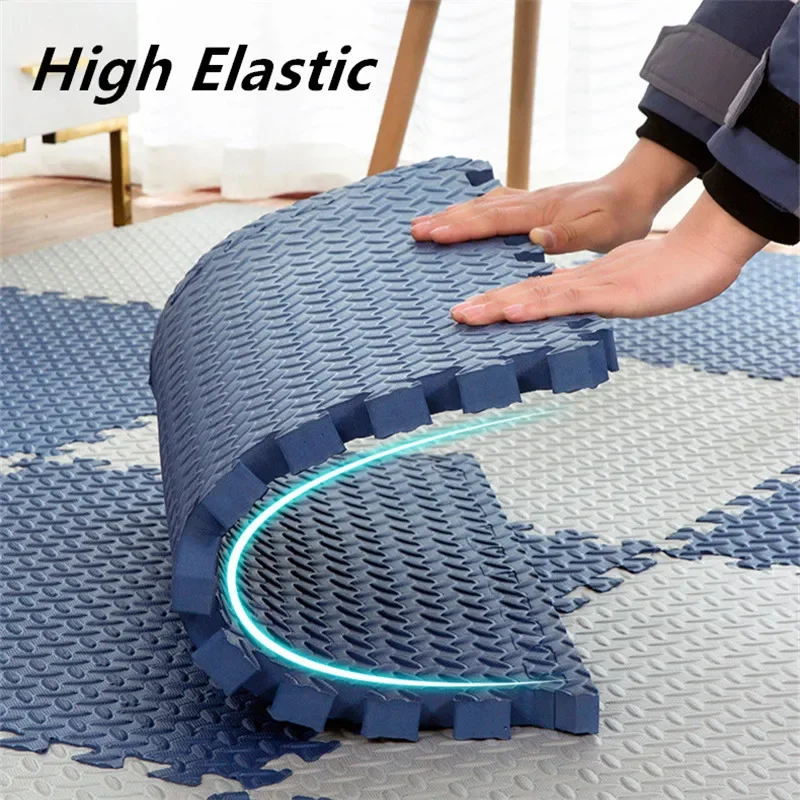 Tatame Puzzle Mat Thick 1.2cm Baby Game Mat 60x60cm Play Mats 16PCS Baby Play Mat Baby Activity Gym Game Mats Floor Mat Foot Mat 5