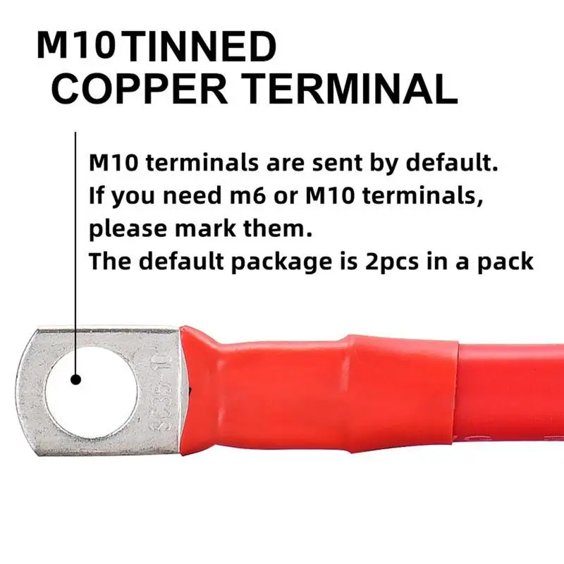 ǴƼ Ű ũ̼ ڵ  ͸ ι ̺, ڵ ͸ , 30cm, 12V, 2, 4, 6AWG, 1 