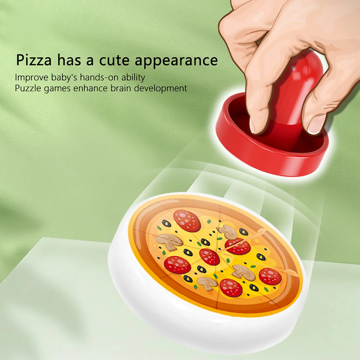 Board game puzzle toys, tabletop pizza ice hockey toys, friends gathering for entertainment and leisure 5