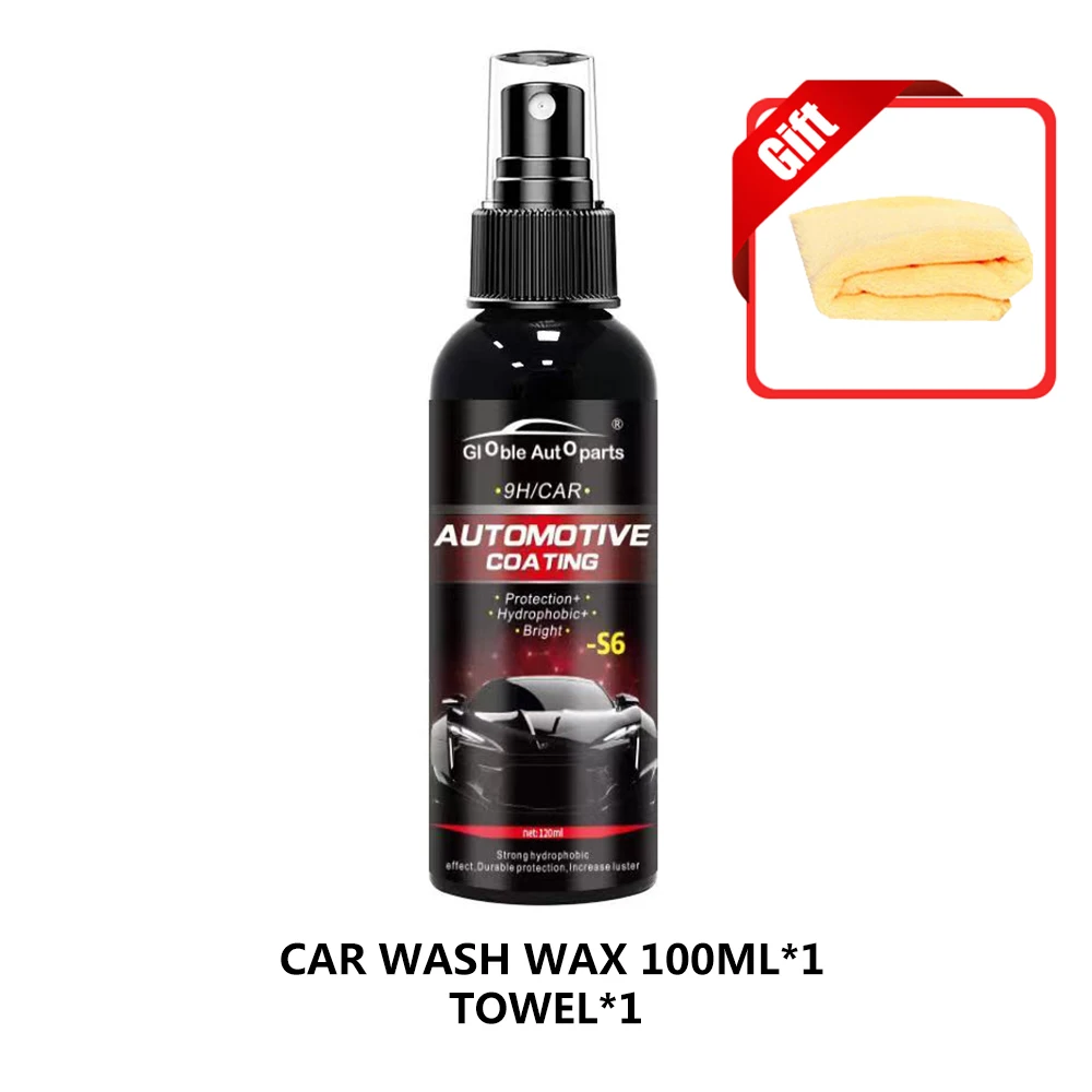 500ml Car Nano Ceramic Coating Polishing Spray For Auto Agent Wash Car F3S4