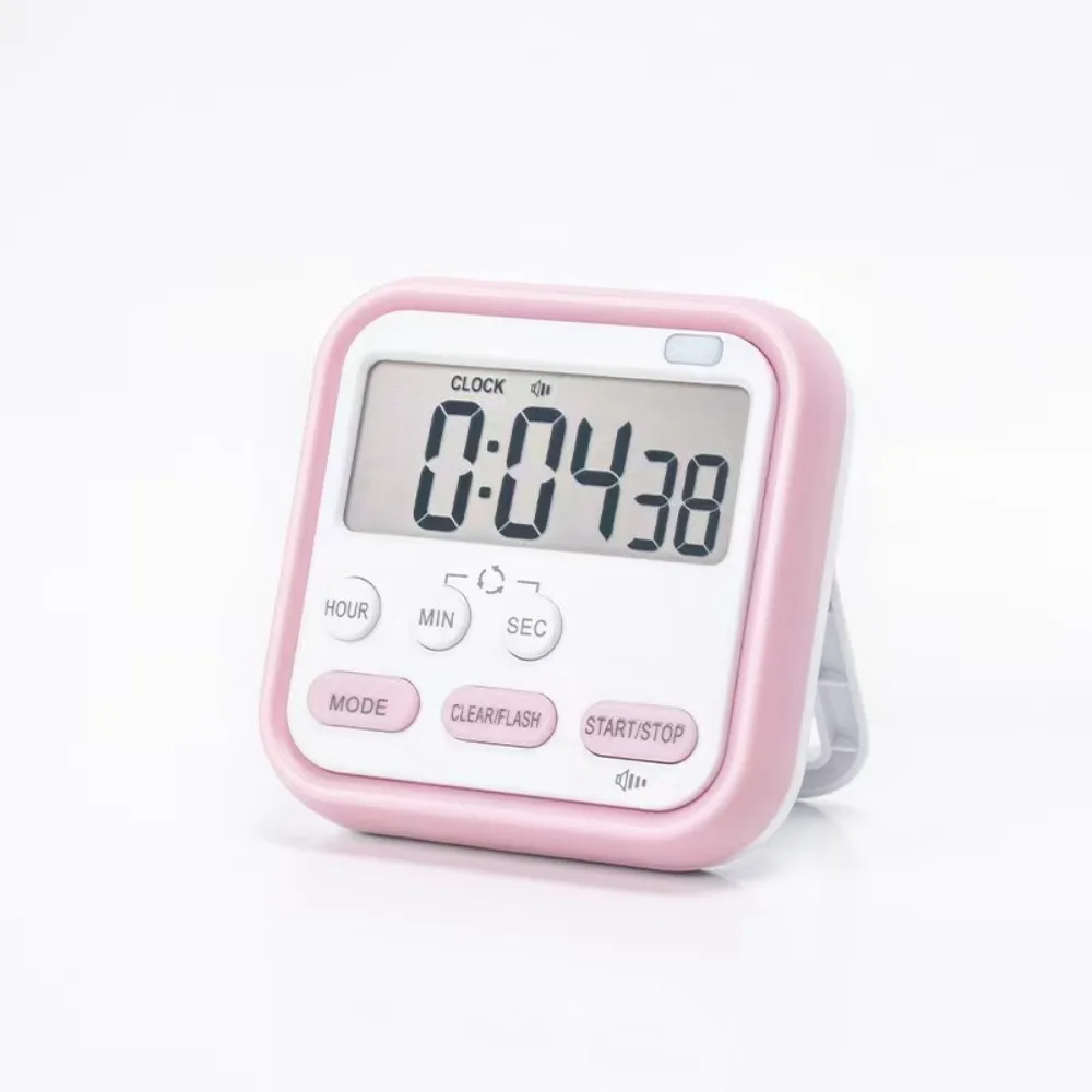 Adjustable Volume Digital Kitchen Timer with Multifunctional Display