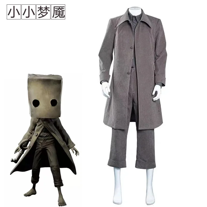 Little Nightings Mono Cosplay Costume 2 Mono Coat Uniform Adult Performance Clothes Mantello Halloween Carnival Stage Performance