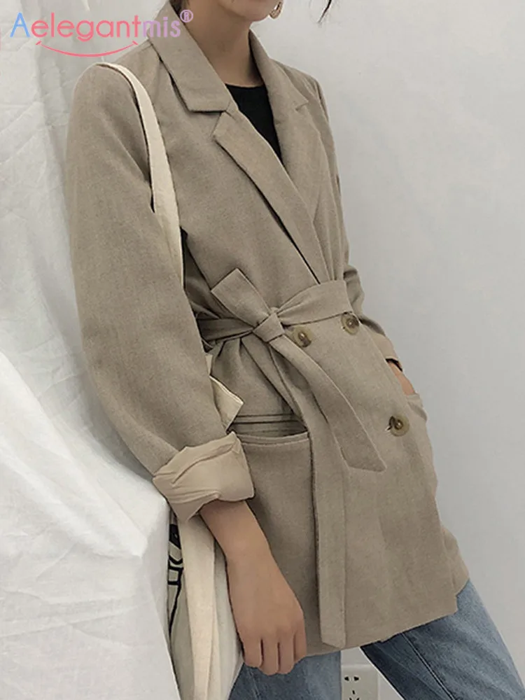 Blazer Double Breasted Jacket Female Double Breasted Blazers Women