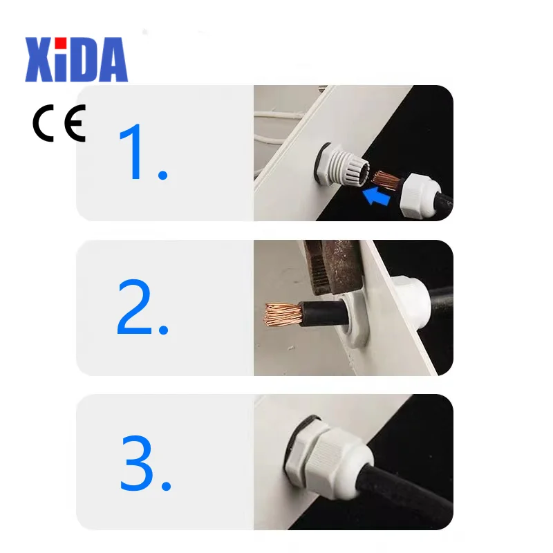 5 Pezzi Pressacavo Metallo PG9 Impermeabile Con Dado Fissaggio – Uxcell