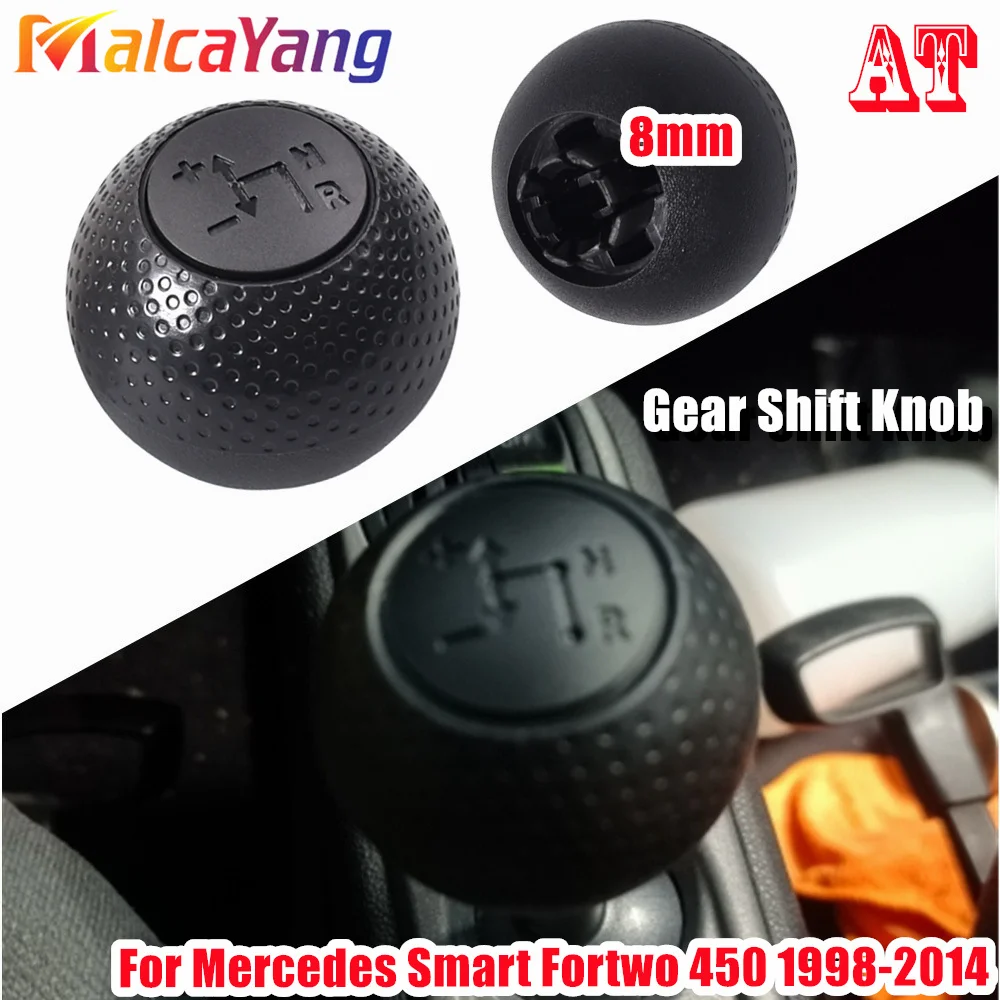 Pomello Del Cambio Cambio Automatico Per Mercedes Smart Fortwo 450 1998-2014 Nero
