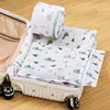7 Sizes Laundry Bag for Dirty Clothes Underwear Bra Washing Bags Cartoon Alpaca Travel Portable Organizer Bag Bra Laundry Basket 5