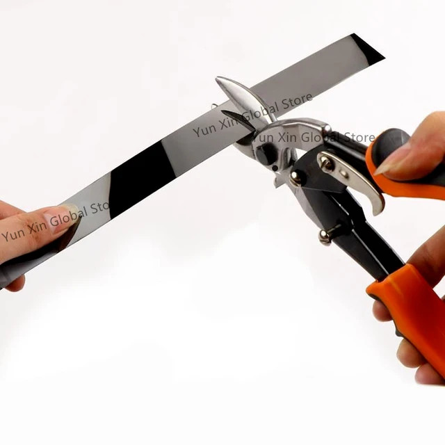 12 Inch Sheet Metal Cutting Shears Tin Snips Scissors Straight Handle  Household Repair Hand Tools - AliExpress