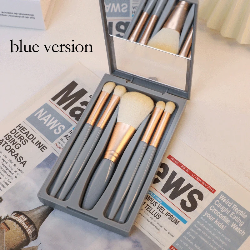 Mini Makeup Brush Set - 10 Piece Professional Beauty Tools Collection