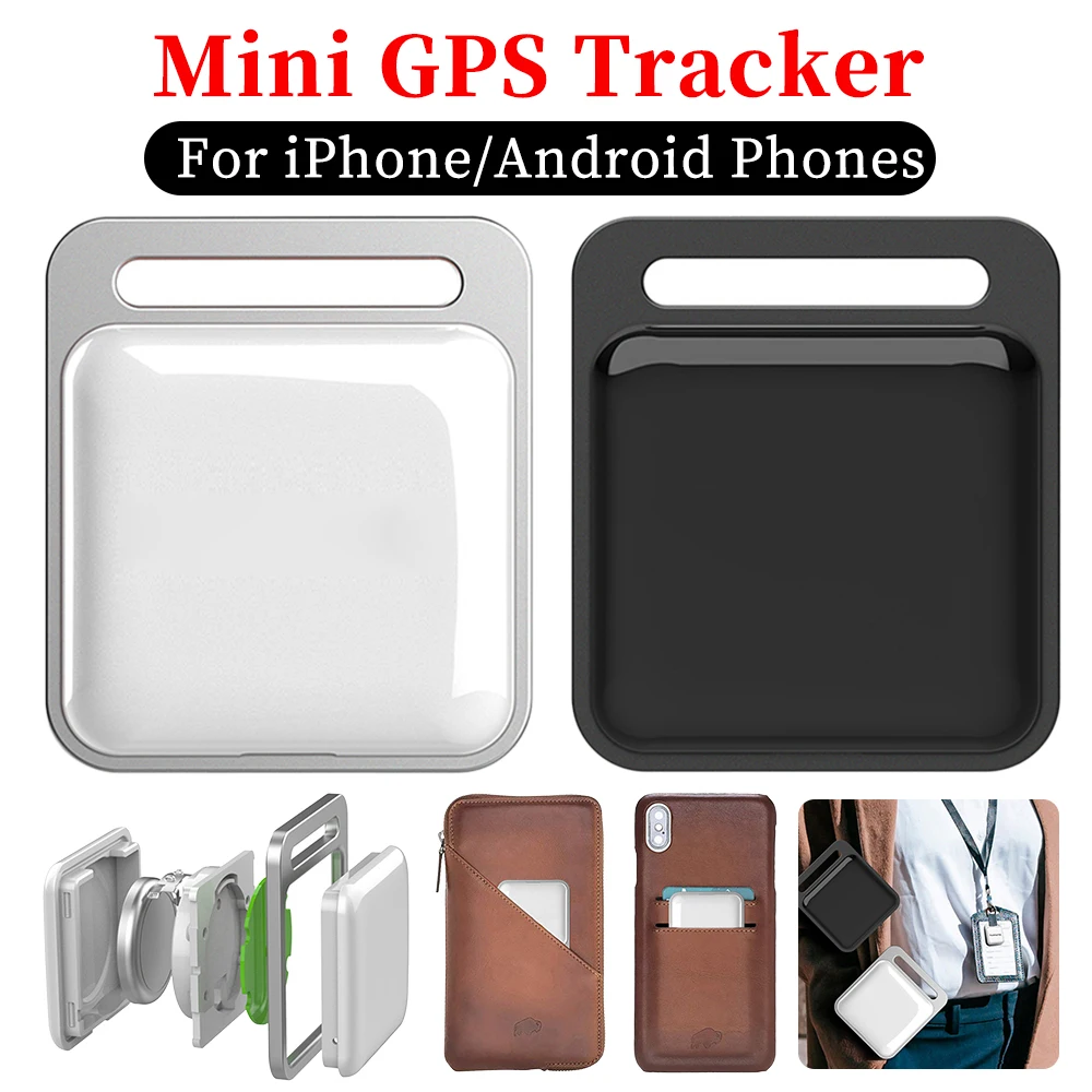 Mini GPS Tracker iPhone/Android Phones APP Record Smart Tag Real Time Tracking Locators Anti-lost