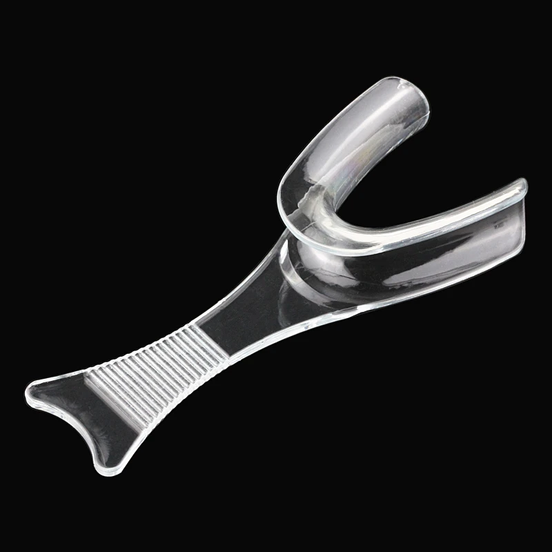 10Pcs Dental Mouth Opener Props Intraoral Transparent Cheek Retractor