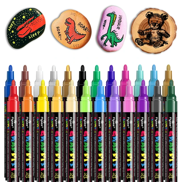 6 Pcs Water Pads Kids Painting Pens Drawing Brush Graffiti Supplies Markers  Child - AliExpress