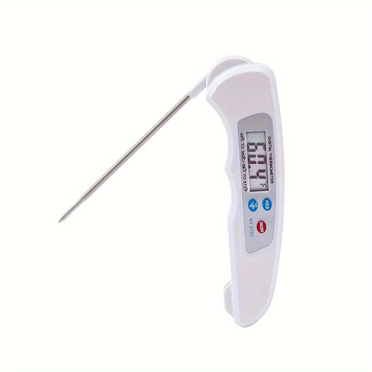 1pc meat thermometer, barbecue thermometer, food thermometer, kitchen, cooking, baking, liquid and barbecue. 5