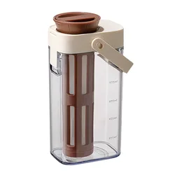 Premium Cold Brew Coffee Maker - 1000ml Leak - Proof Iced Coffee Pot with Large Capacity (1pc)