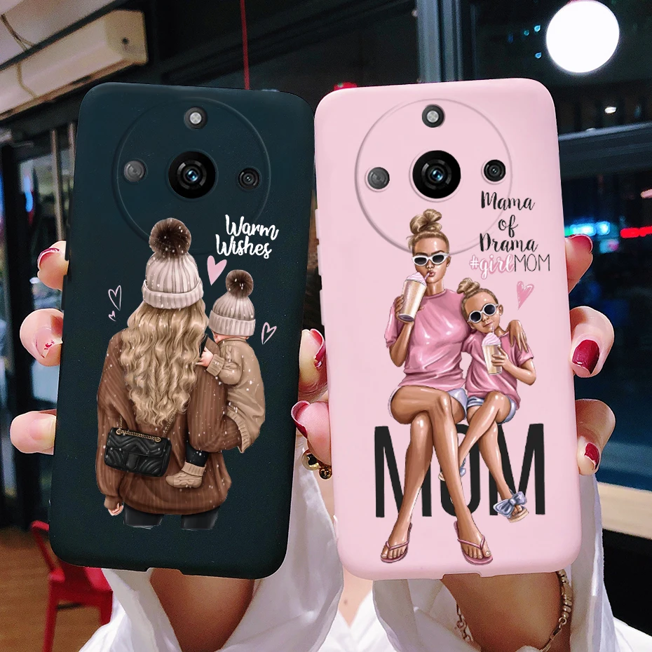 Stylish Pretty Girl Soft TPU Phone Case - Realme 11 Pro+ Collection